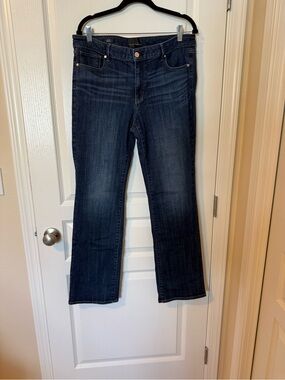 White House Black Market Women’s Dark Indigo Bootcut Jeans